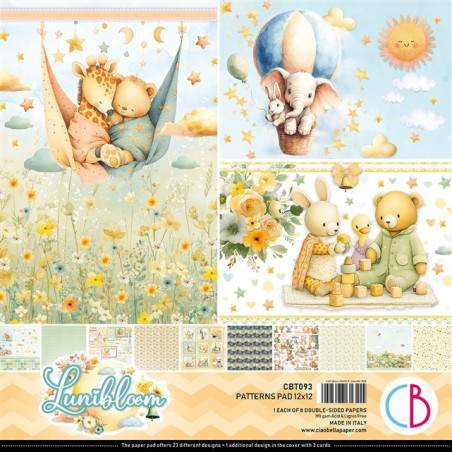 Ciao Bella LUNIBLOOM Patterns Pad 30x30cm