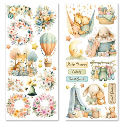 Ciao Bella LUNIBLOOM Transparent Adhesive Sheets 5pz