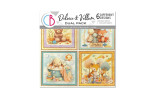 Ciao Bella LUNIBLOOM Deluxe Paper Pearl & Vellum Dual Pack Mixed 15x15cm