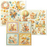 Ciao Bella LUNIBLOOM Deluxe Paper Pearl & Vellum Dual Pack Mixed 15x15cm