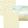 Ciao Bella LUNIBLOOM Deluxe Paper Pearl & Vellum Dual Pack Mixed 15x15cm
