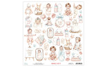Mintay Papers MT-BASIC-A13 Baby Girl Elements