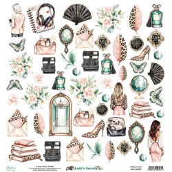 Mintay Papers Lady's Secret Elements 30x30cm