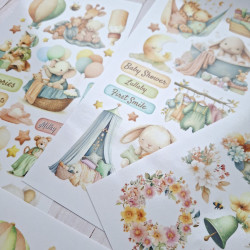 Ciao Bella LUNIBLOOM Transparent Adhesive Sheets 5pz