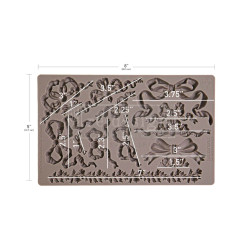 Prima Marketing Timeless Ties Decor Moulds