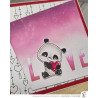 Timbro Clear-Mi 2698-CLEM-C Panda-stic Febbraio