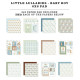 Carta Bella Little Lullabies Baby Boy Paper Pad 15x15cm
