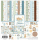 Carta Bella Little Lullabies Baby Boy Paper Pad 30x30cm