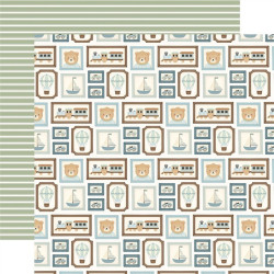 Carta Bella Little Lullabies Baby Boy Paper Pad 30x30cm
