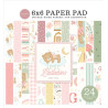 Carta Bella Little Lullabies Baby Girl Paper Pad 15x15cm