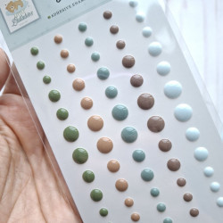 Carta Bella Little Lullabies Baby Boy Enamel Dots
