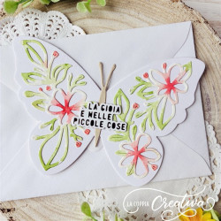 La Coppia Creativa Fustelle FARFALLA E FIORI