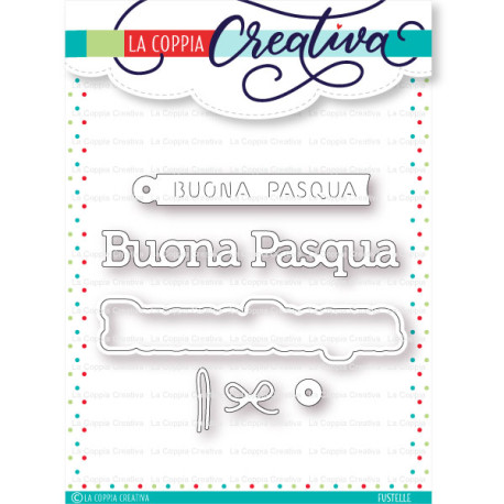 La Coppia Creativa Fustelle BUONA PASQUA 4