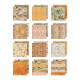 Idea-ology Tim Holtz Palette Collection ORANGE 30x30cm