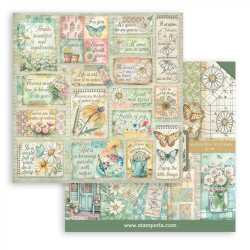 Stamperia Daisy Art Paper Pack 30x30cm