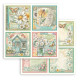 Stamperia Daisy Art Paper Pack 30x30cm