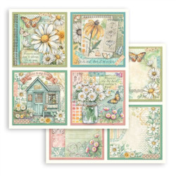Stamperia Daisy Art Paper Pack 30x30cm