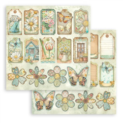 Stamperia Daisy Art Paper Pack 30x30cm