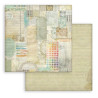 Stamperia Daisy Art MAXI Backgrounds Paper Pack 20x20cm
