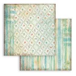 Stamperia Daisy Art MAXI Backgrounds Paper Pack 20x20cm