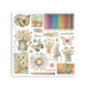 Stamperia Daisy Art Rub-On Assortment