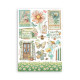 Stamperia Daisy Art A5 Washi Pad 8pz