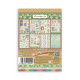 Stamperia Daisy Art A5 Washi Pad 8pz