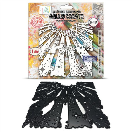 Aall&Create Cutting Dies Voltage Stars 116
