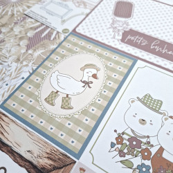 Mes P'tits Ciseaux La clé du Bonheur Collection 30x30cm