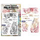 AALL & Create Stamp Set A6 1339 Flight Marks