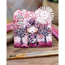 AALL & Create Stamp Set A7 1354 A Moment To Blossom