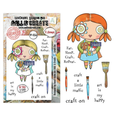 AALL & Create Stamp Set A7 1356 Craft On