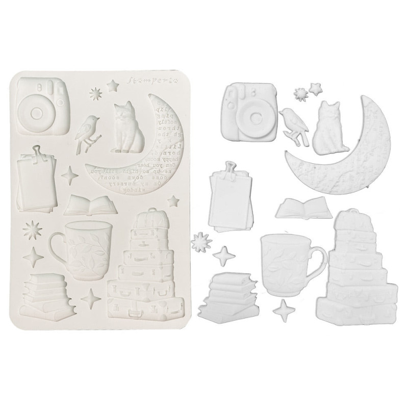 Stamperia Secret Diary Silicon Mould A5
