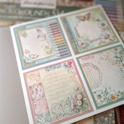 Stamperia Daisy Art Paper Pack 30x30cm