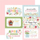 Echo Park In Full Bloom Collection Kit 30x30cm