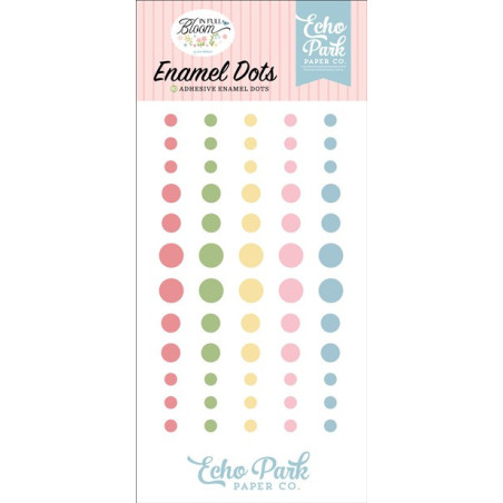 Echo Park In Full Bloom Enamel Dots