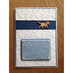 Aurelie Fish Bones Background Embossing Folder