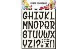 Dutch Doobadoo Stencil Art Alfabet 5 A4