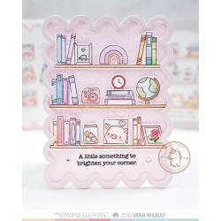 Mama Elephant LIL PIGGIE DOCKET Clear Stamp