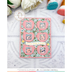 Mama Elephant LIL PIGGIE DOCKET Clear Stamp