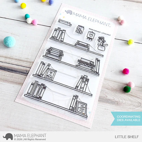 Mama Elephant LITTLE SHELF Clear Stamp