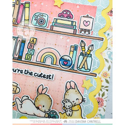 Mama Elephant LITTLE SHELF Clear Stamp