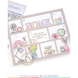 Mama Elephant LITTLE SHELF ACCESSORIES Clear Stamp