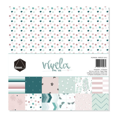 DUNAON VIVELA OTRA VEZ Paper Pad 30x30cm