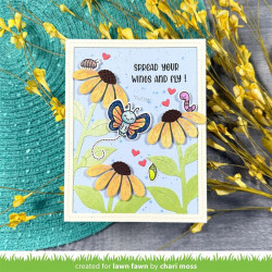 LAWN FAWN I Like Big Butterflies Clear Stamps