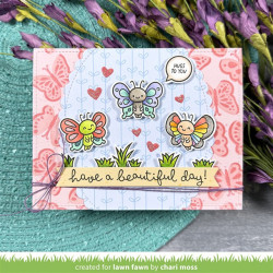 LAWN FAWN I Like Big Butterflies Clear Stamps