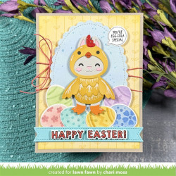 LAWN FAWN Stamp 'n Stencil Easter Eggs