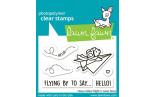 LAWN FAWN Have a Mice Flight Clear Stamps
