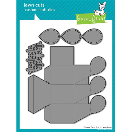 LAWN FAWN Flower Treat Box Dies