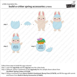 LAWN FAWN Build-A-Critter Spring Accessories Lawn Cuts Dies
